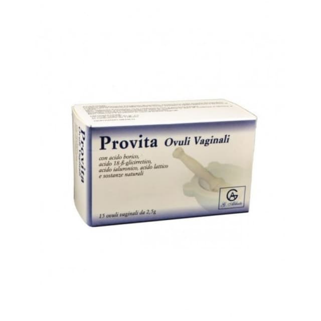 PROVITA Oval Vaginal – 15 óvulos de 2,5 g