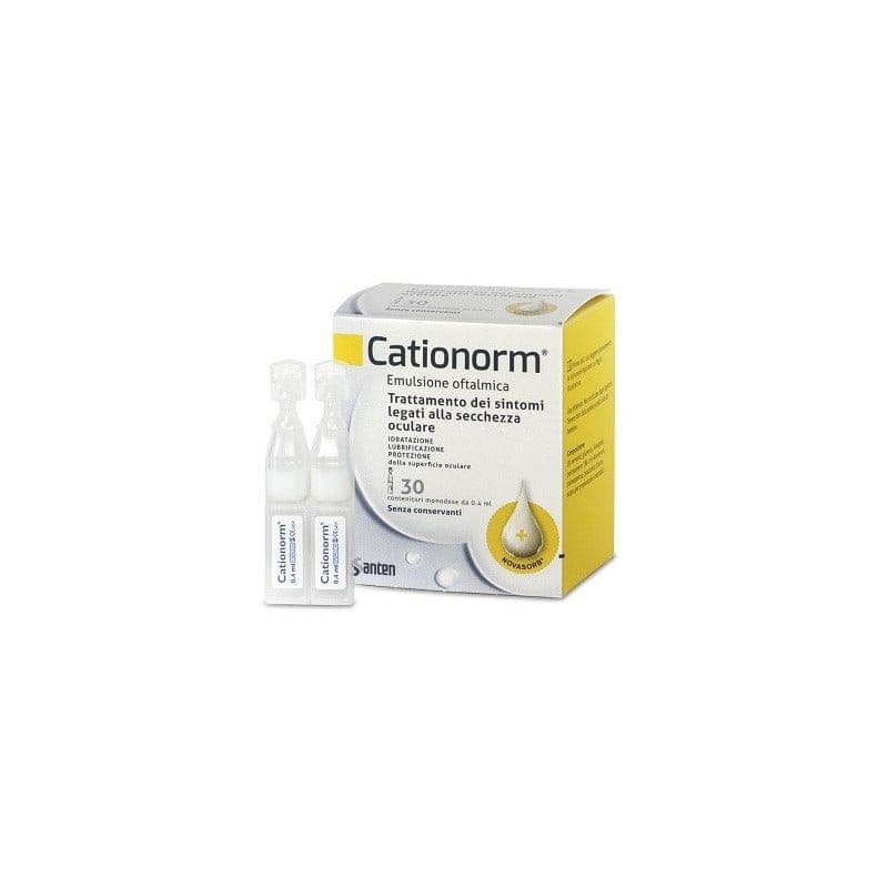 Cationorm Gotas Oculares – 30 monodosis de 0,4 ml