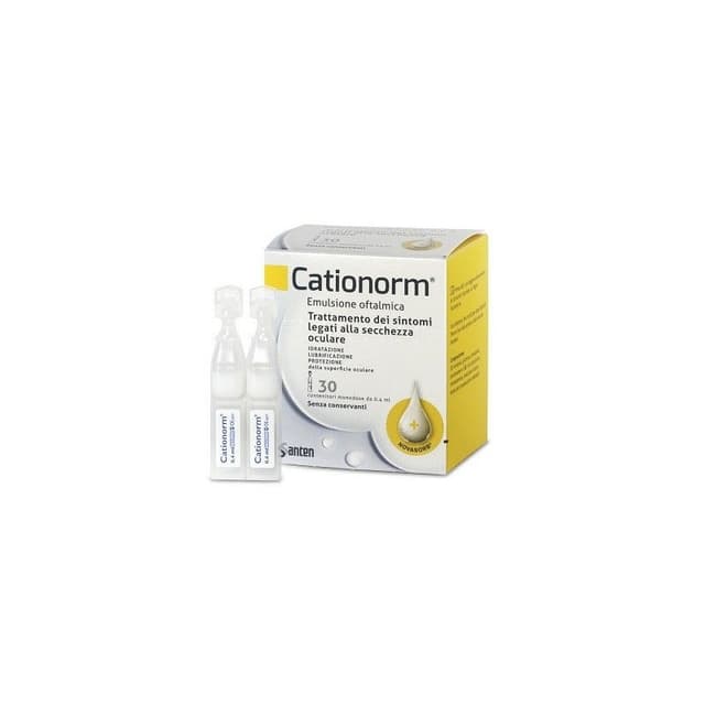 Cationorm Gotas Oculares – 30 monodosis de 0,4 ml