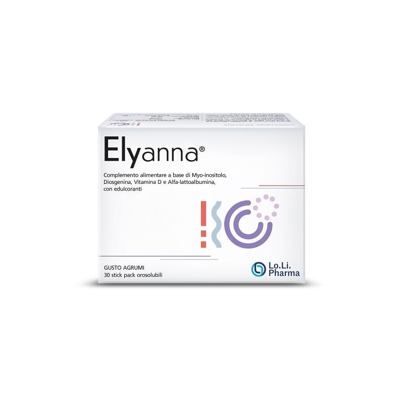 Elyanna Mioinositol 2.000 mg + Vitamina D – 30 sticks