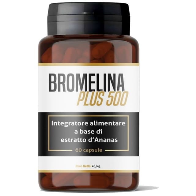 Bromelina Plus 500 – 60 cápsulas