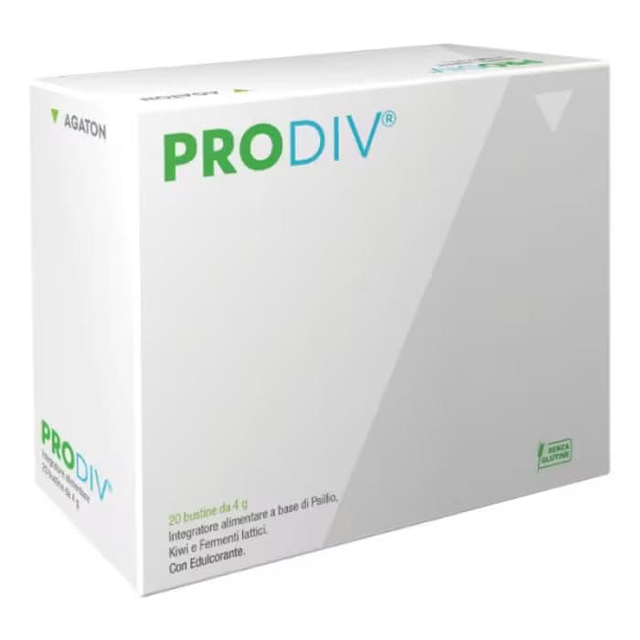 Prodiv Cáscara de Psyllium 2.500 mg + Probióticos con Bacterias Lácticas – 20 sobres