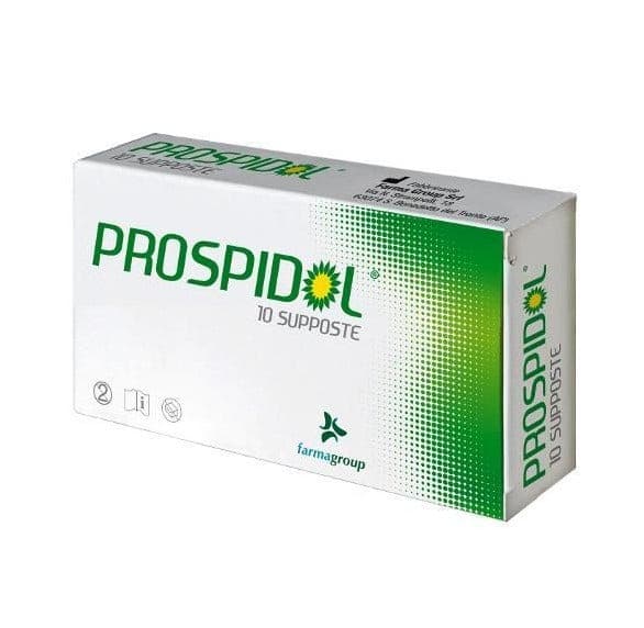 ProSpirol 10 – 10 supositorios de 2 g