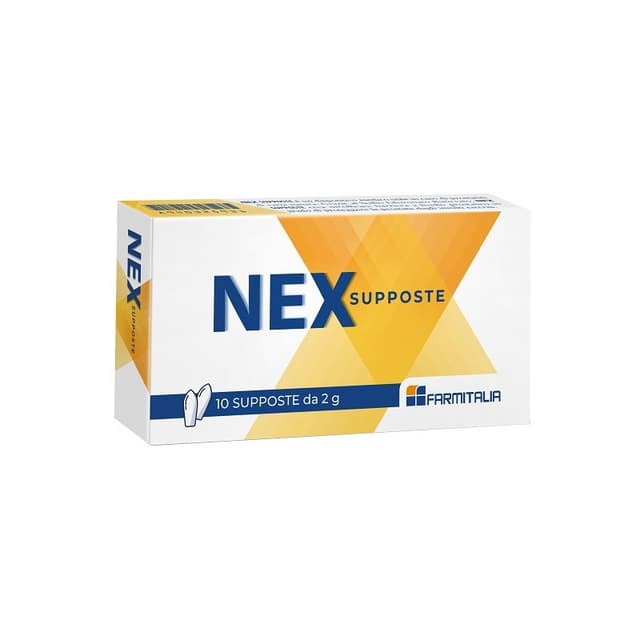 Nex Supositorios – 10 unidades