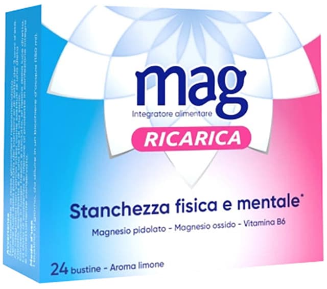 Mag Ricarica 24 sobres – Complemento de magnesio