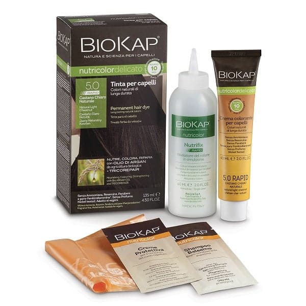 Biokap Nutricolor Delicato Rapid – 5,0 Castaño