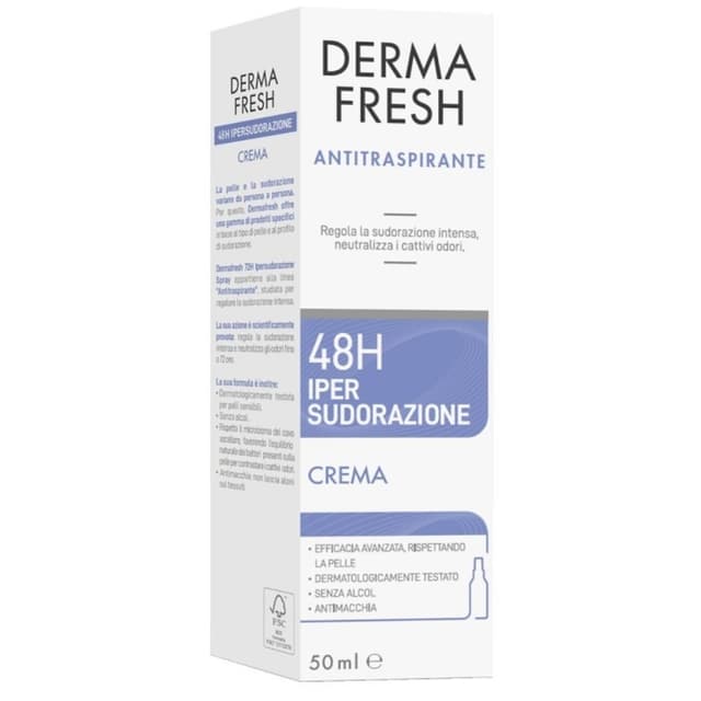 Dermafresh 48h Crema desodorante para sudoración intensa – 50 ml