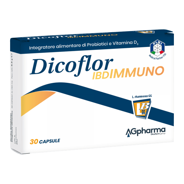 Probióticos con bacterias del ácido láctico – 30 cápsulas | Dicoflor IBDimmuno
