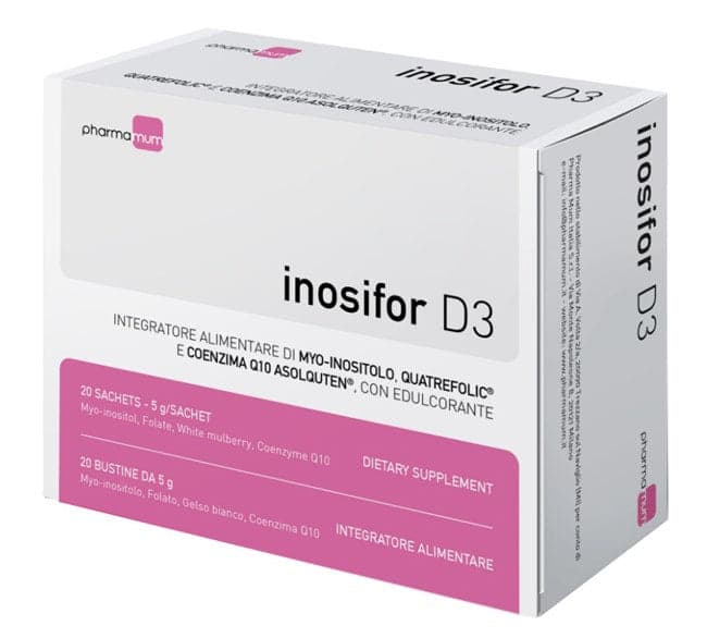 Mioinositol 4.000 mg + Morera blanca – 20 sobres | Inosifor D3
