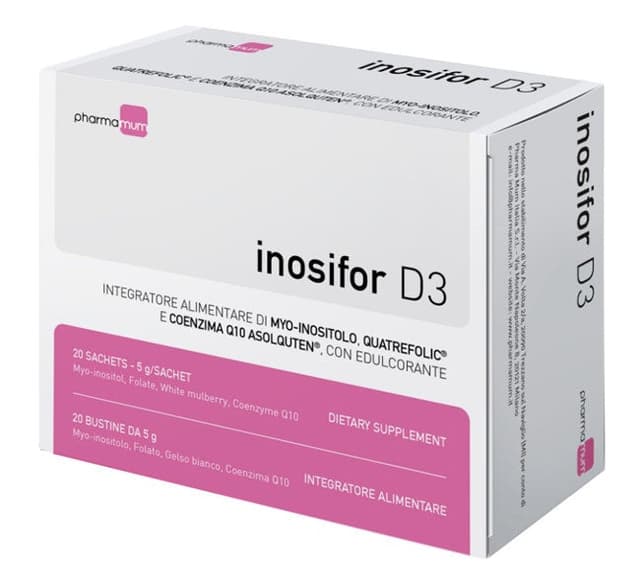 Mioinositol 4.000 mg + Morera blanca – 20 sobres | Inosifor D3