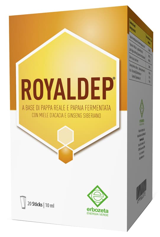 Ginseng + Multivitaminas – 20 sticks líquidos | Royaldep