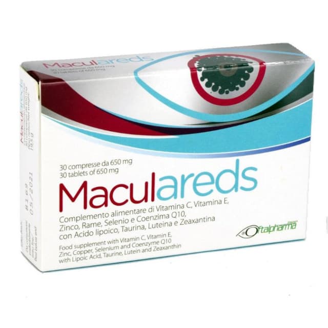Vitamina C 60 mg + Luteína – 30 comprimidos | Maculareds