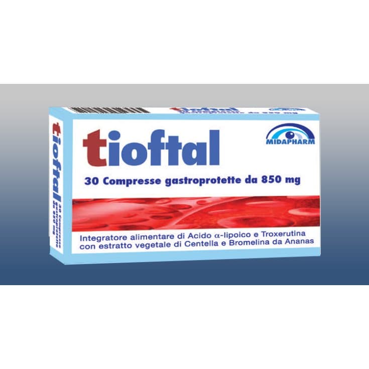 Centella (Gotu Kola) 100 mg + Rutina – 30 comprimidos | Tioftal