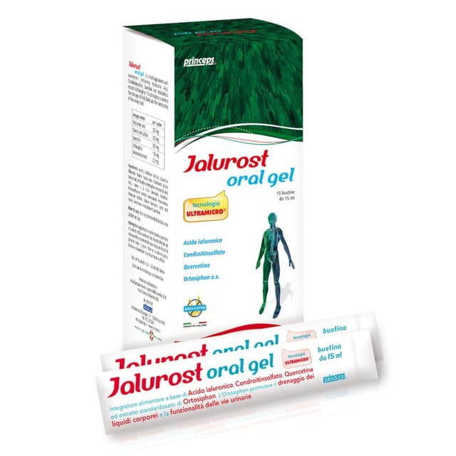 Ácido Hialurónico + Condroitina – 15 sobres | Jalurost Oralgel