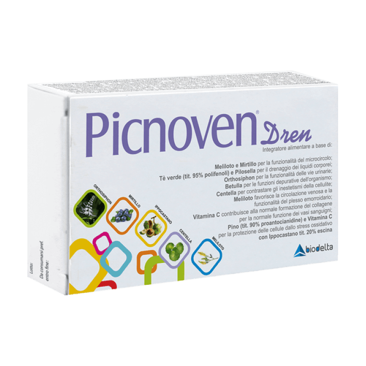 Meliloto + Abedul – 50 comprimidos | Picnoven Dren