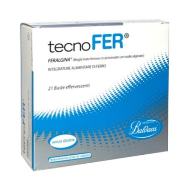 Hierro – 20 sobres (polvo efervescente) | Tecnofer 21