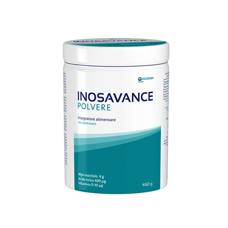 Inosavance Myo-Inositol + Ácido Fólico – Bote 450 g Complemento Alimenticio en Polvo