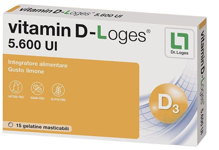 Vitamin D-Loges – 15 cápsulas blandas