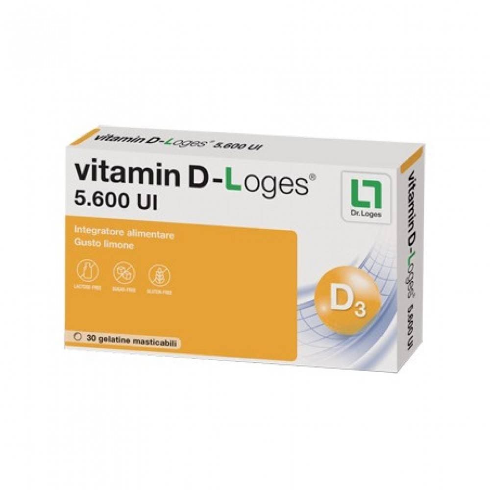 Vitamin D-Loges – 30 cápsulas blandas