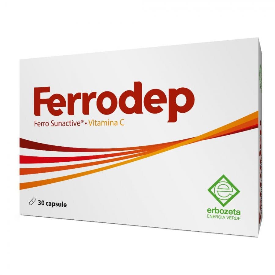Hierro + Vitamina C 120 mg – 30 cápsulas | Ferrodep