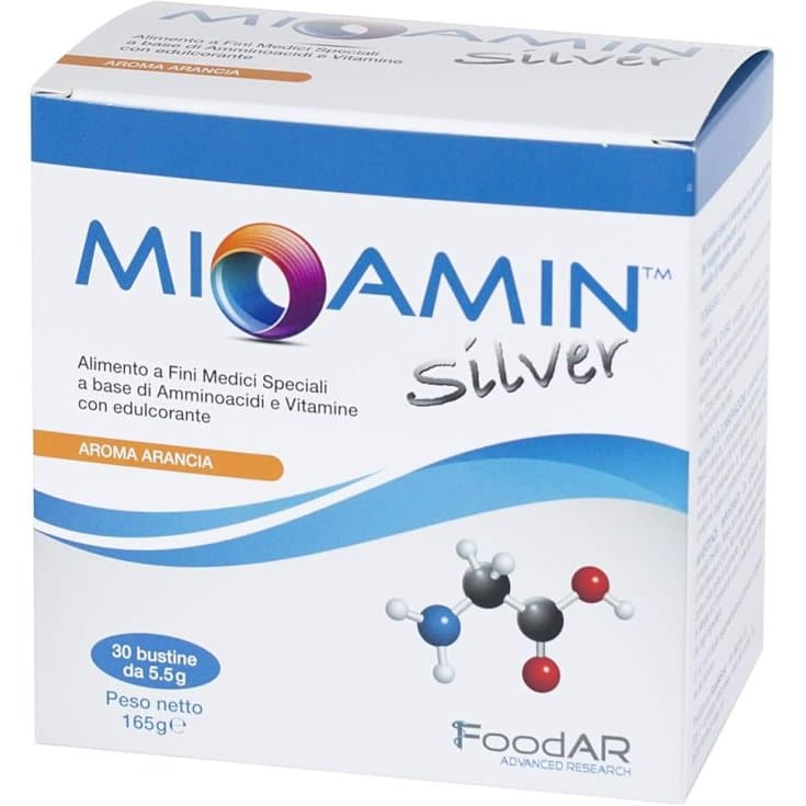 Mioamin Silver – 30 sobres con aminoácidos