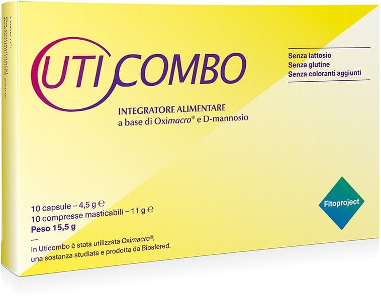 D-manosa 3.000 mg – 10 cápsulas + 10 comprimidos | Uticombo