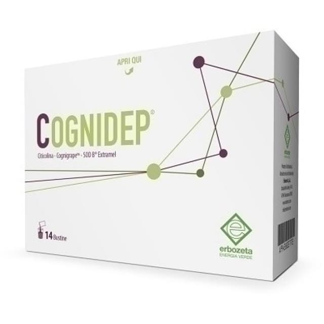 Citicolina 1.000 mg + Vid Roja – 14 sobres | Cognidep