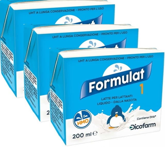 Formulat 1 Leche de inicio líquida – 3 briks de 200 ml