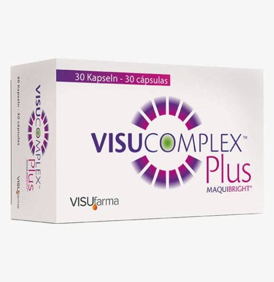 Luteína 10 mg + Ácido Alfa-Lipoico – 30 cápsulas | Visucomplex Plus