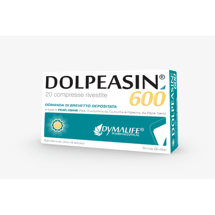 Dolpeasin 600 – PEA 600 mg + Cúrcuma – 20 comprimidos gastrorresistentes