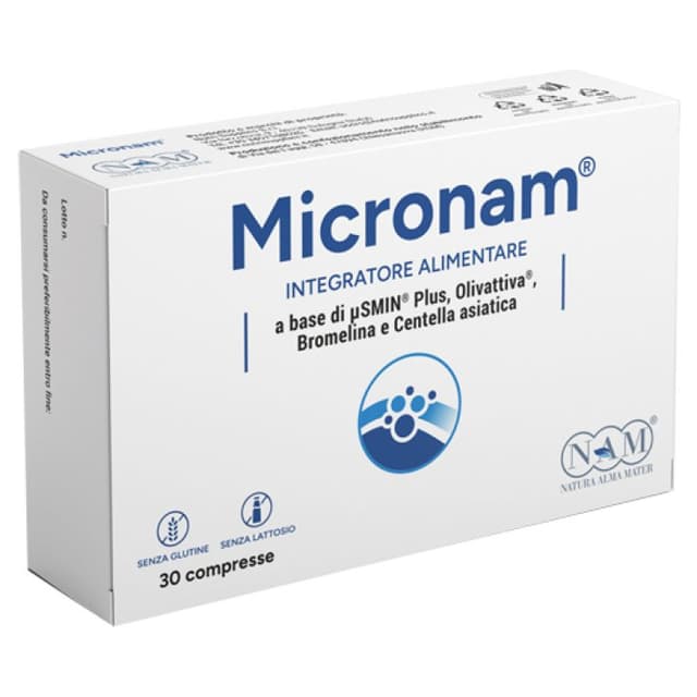 Diosmina 240 mg + Bromelina – 30 comprimidos | Micronam
