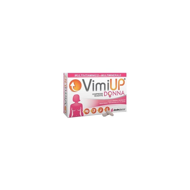Multivitaminas + Hierro – 30 comprimidos para mujeres | Vimi Up Donna