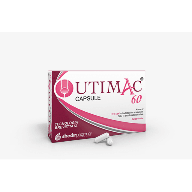 Cranberry + Lactobacillus tindalizado – 14 cápsulas | Utimac 60