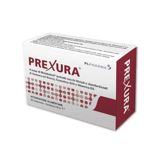 Prexura Coenzima Q10 50 mg + Vitamina D3 – 20 comprimidos