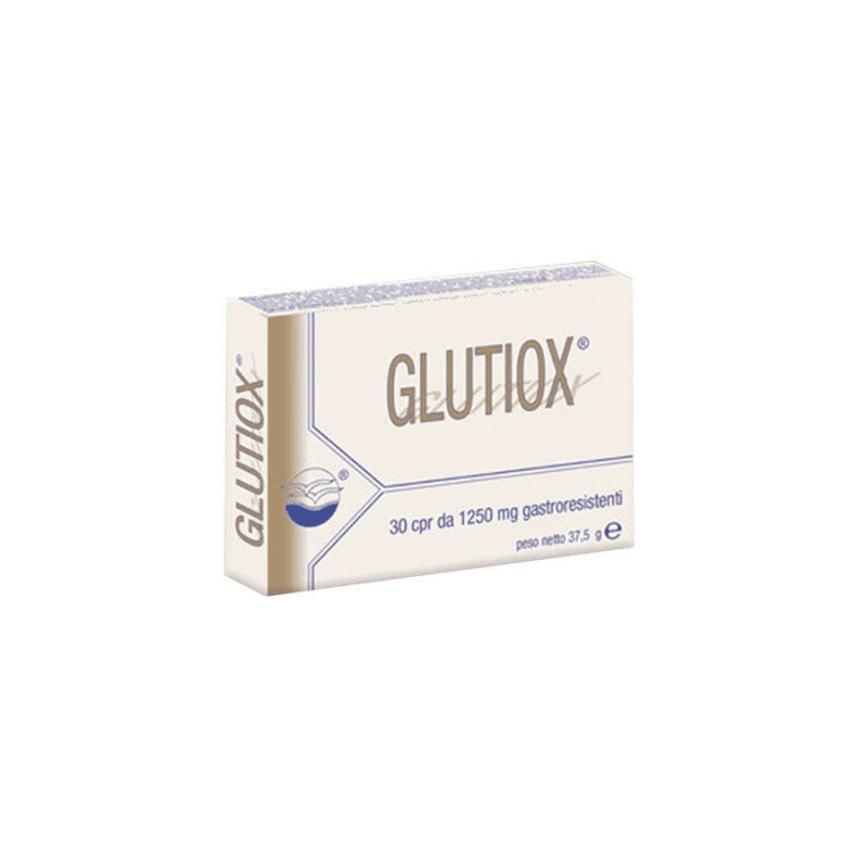 Glutiox 1250 mg – 30 comprimidos gastrorresistentes con glutatión