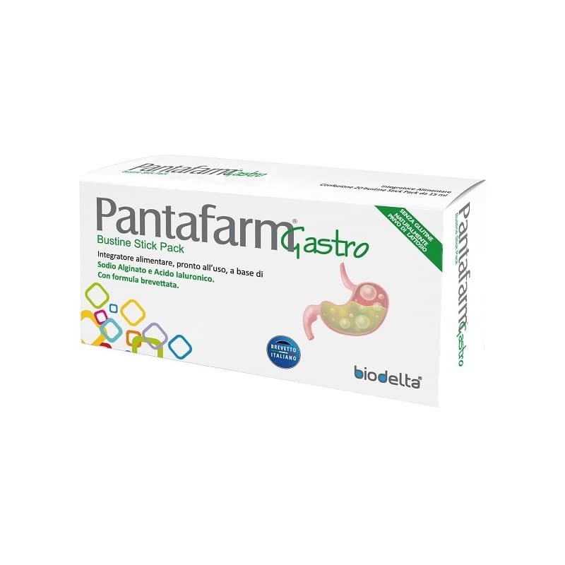 Alginato de sodio + Ácido hialurónico – 20 sobres | Pantafarm Gastro