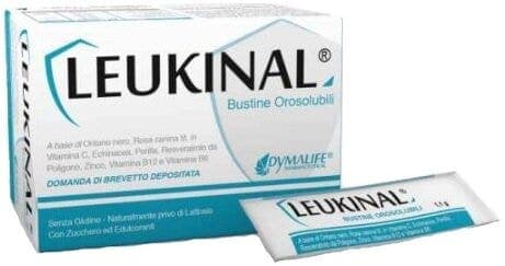 Vitamina C + Zinc – 16 sobres bucodispersibles | Leukinal