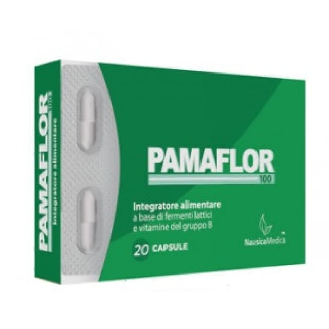 Pamaflor 100 Inulina + Probióticos con Bacterias Lácticas – 20 cápsulas