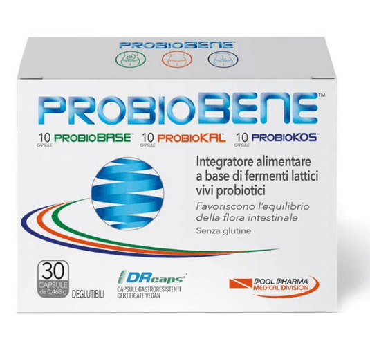 Probiobene Probióticos con Bacterias Lácticas – 30 cápsulas