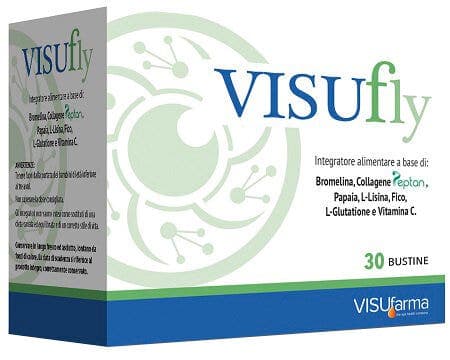 Bromelina 380 mg + Colágeno – 30 sobres | Visufly