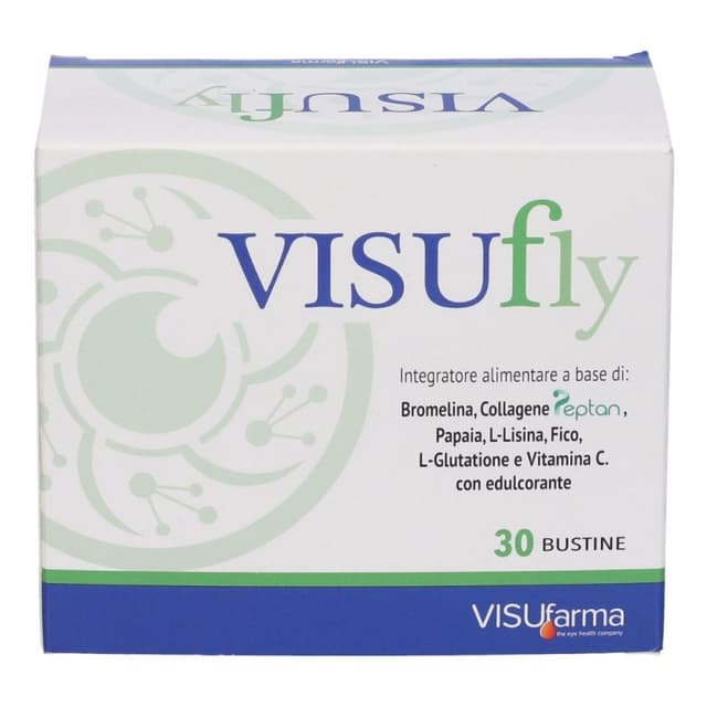 Bromelina 380 mg + Colágeno – 30 sobres | Visufly