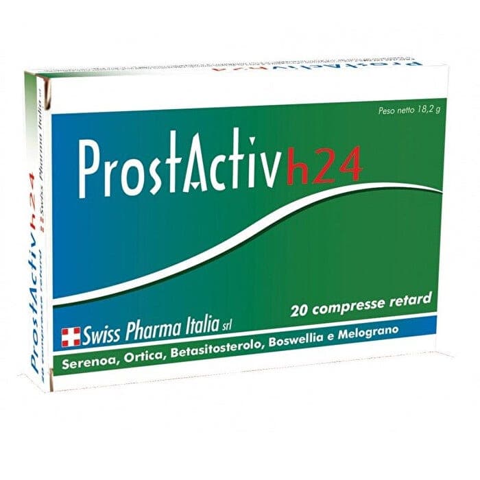 Prostactiv H24 Serenoa – 20 comprimidos de liberación prolongada