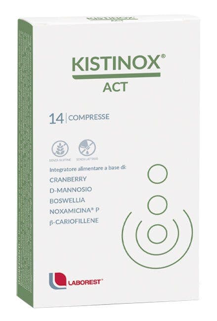 D-Manosa 1.000 mg + Incienso (Boswellia) – 14 comprimidos | Laborest Kistinox Act