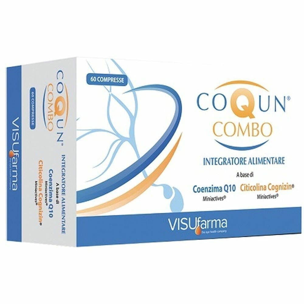 Coenzima Q10 + Citicolina – 60 comprimidos | COQUN Combo