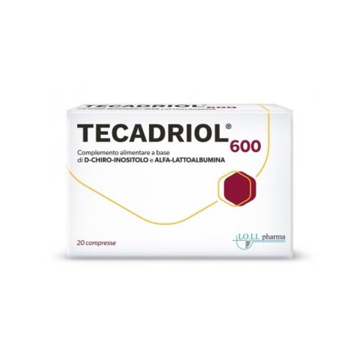 Tecadriol 600 – 20 comprimidos
