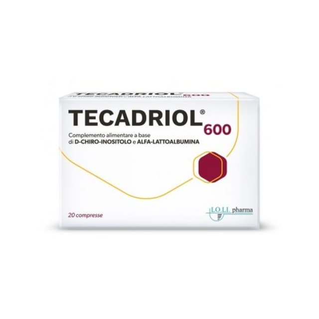 Tecadriol 600 – 20 comprimidos