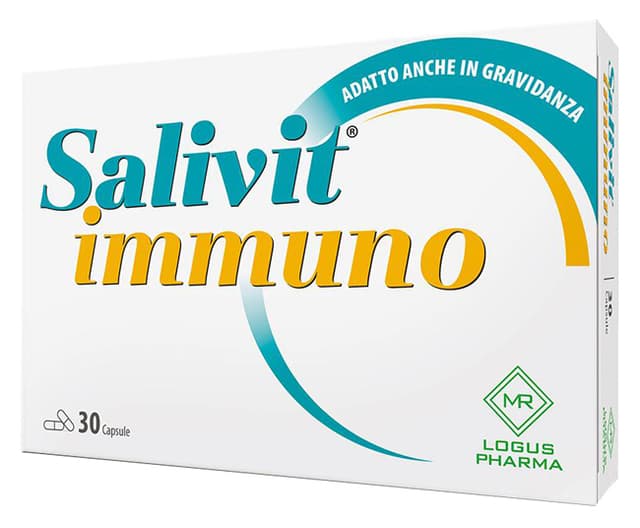 Vitamina C 500 mg + Lactoferrina – 30 cápsulas | Salivit Immuno