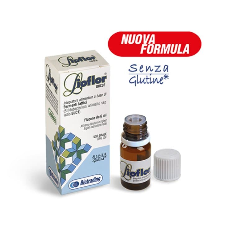 Probióticos con bacterias del ácido láctico – 6 ml gotas | Lioflor Gotas