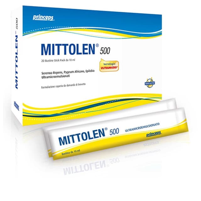 Palma de sierra – 20 sobres de 500 mg | Mittolen 500