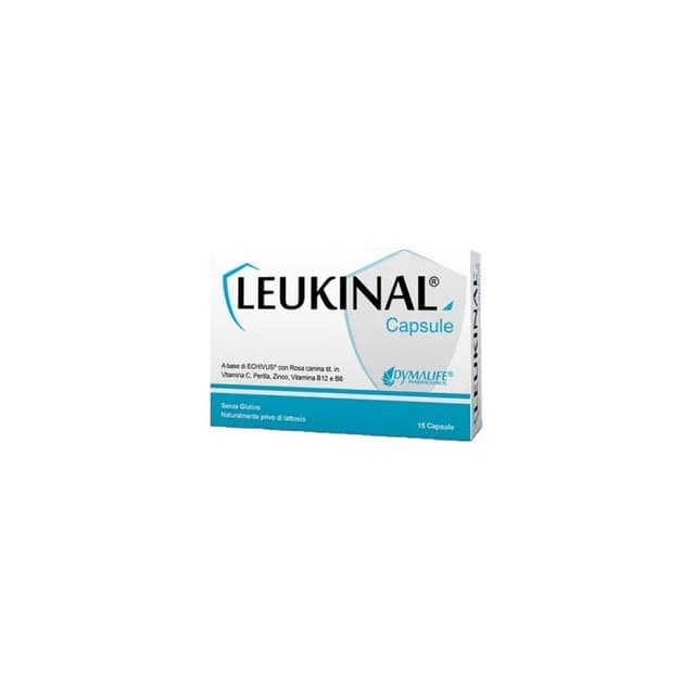 Vitamina C + Zinc – 15 cápsulas | Leukinal